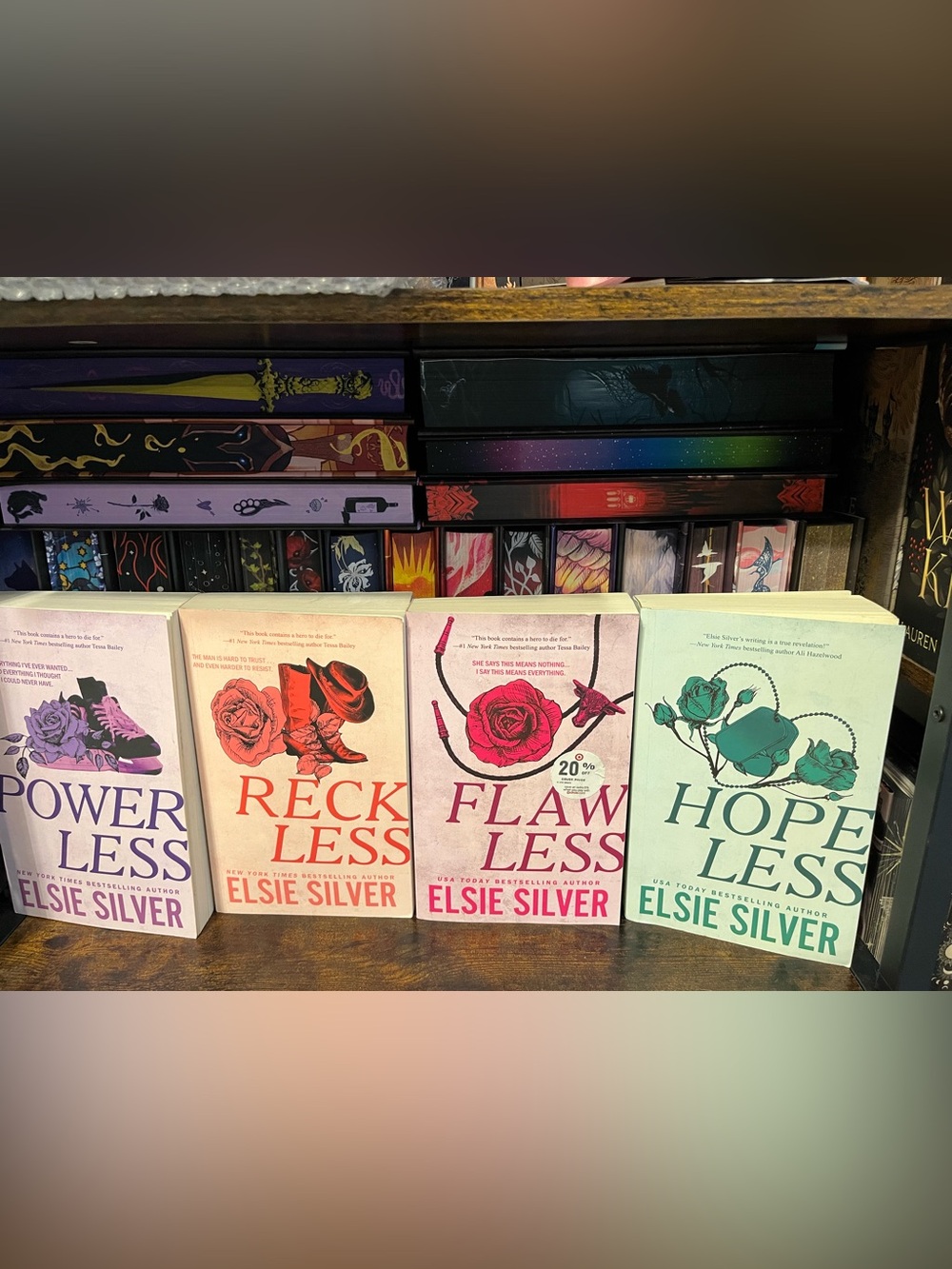 Elsie Silver Reckless, Flawless, Hopeless, and Powerless bundle